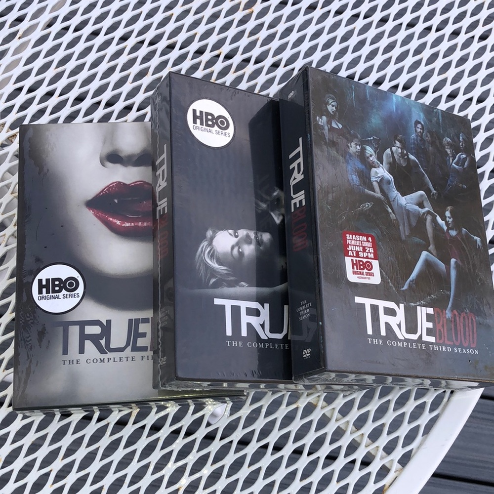 TRUE BLOOD The Complete First, Second & Third Season DVD Box Set NWT
